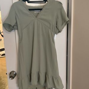 urban outfitters green tea dress